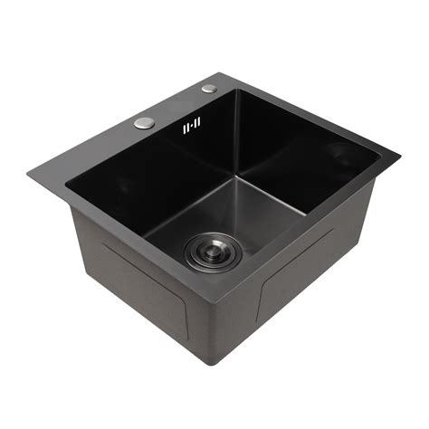 Кухонная мойка E-Handmade 5448 PVD Nano Black EU0012 черная: продажа ...
