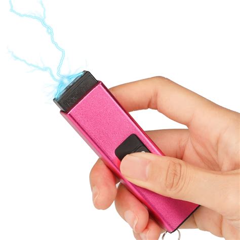 AIMHUNTER 10 Million Volt Micro Stun Gun Keychain Mini Stun Gun for