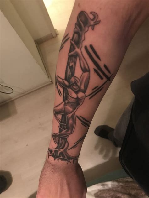Just got my tattoo of the twisted one! : r/Blasphemous