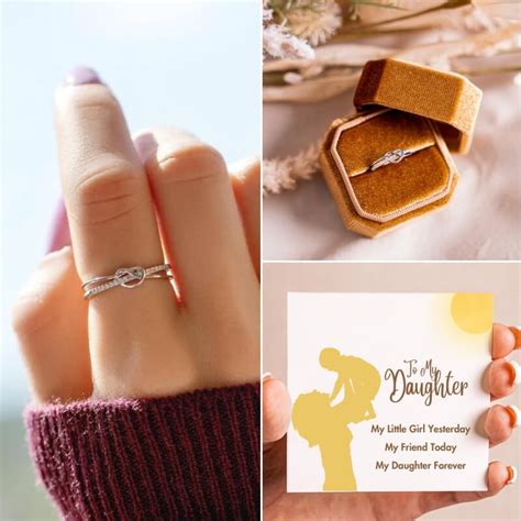 daughter  daughter  ring clever jewelry