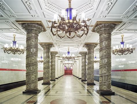 Russia's historic metro stations captured in awe-inspiring photographs