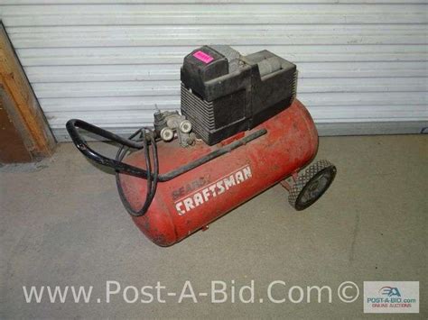Sears Craftsman Air Compressor - Elsenpeter Auctions & Real Estate, Inc ...