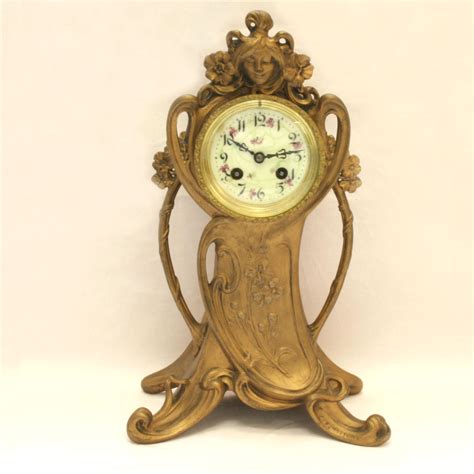 Buy Art Nouveau clock from the 1890's Sold Items, Sold Watches Sydney ...