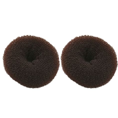 2pcs Extra Large Size Hair Bun Donut Maker Ring Style Bun Women Chignon ...