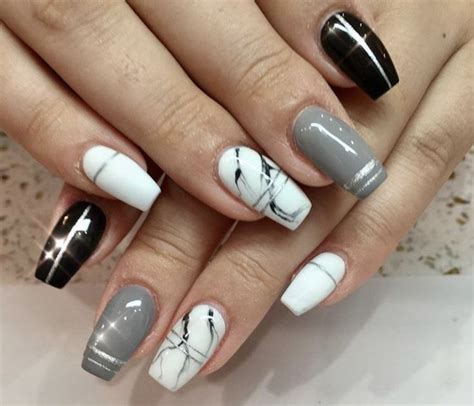 Pin on uñas marmoleadas | Nail designs, Nails, Nail art