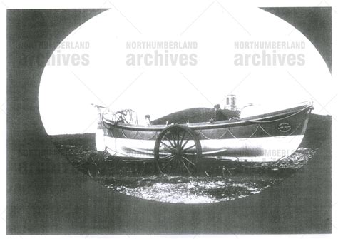 Digital image of the lifeboat “Lizzie Porter”, Holy Island, on her