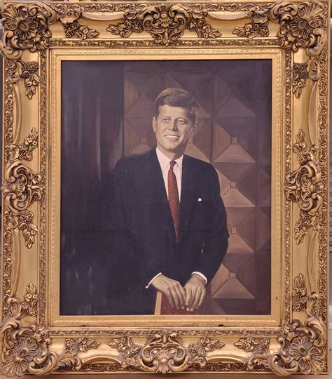 Portrait of John F. Kennedy – Works – The John F. Kennedy Presidential