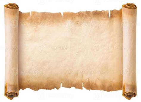 vecchia carta pergamena foglio di scorrimento vintage invecchiato o