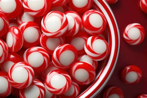 Premium AI Image | Delicious sweet candy arrangement