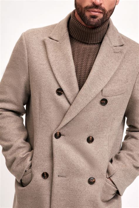 Loro Piana cashmere fabric doublebreasted coat - Manzoni24