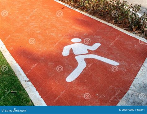 Person Walking or Walk Sign Stock Photo - Image of athlete, outdoor ...