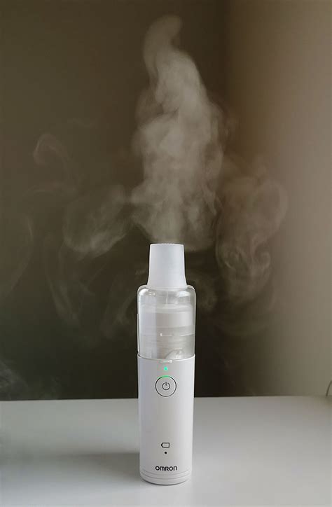 omron microair  inhalator test  gut ist der mobile inhalator