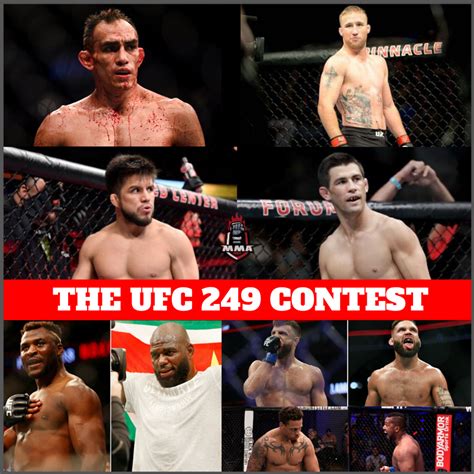 THE UFC 249 CONTEST