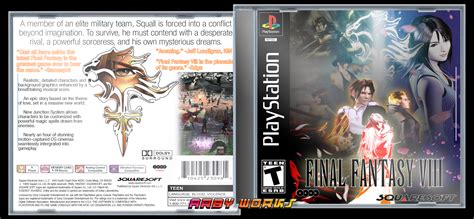 Final Fantasy VIII PlayStation Box Art Cover by Arby Works