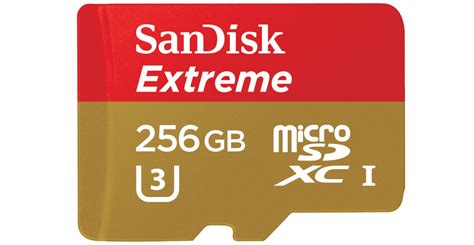 Sandisk stellt schnellste 256GB microSD Karte vor