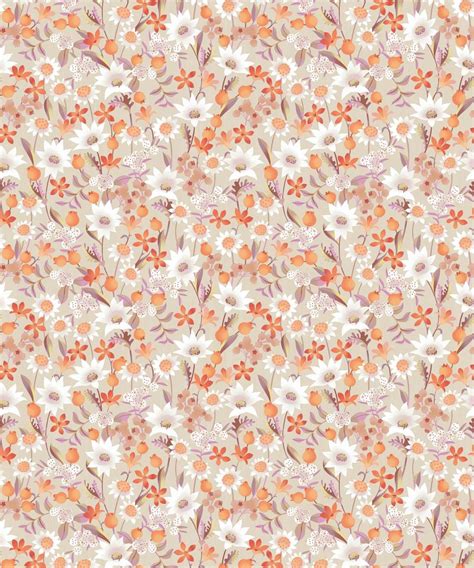 Gum Blossoms • Australian Floral Wallpaper • Milton & King