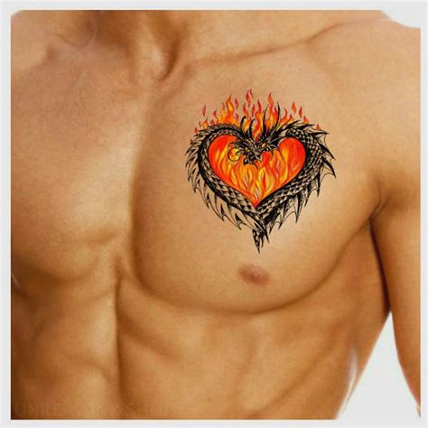 Temporary Tattoo Flames Waterproof Ultra Thin Realistic Fake - Etsy