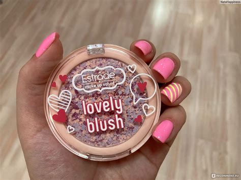 Румяна компактные Estrade Lovely Blush - «Новинка от Эстраде: мраморные ...