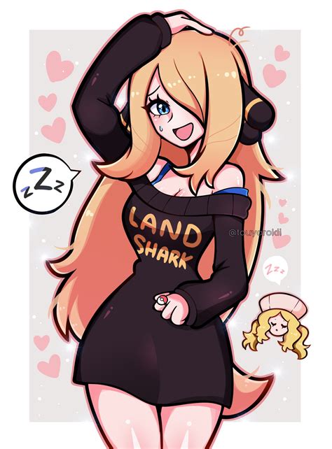 Pokemon Caitlin Cynthia
