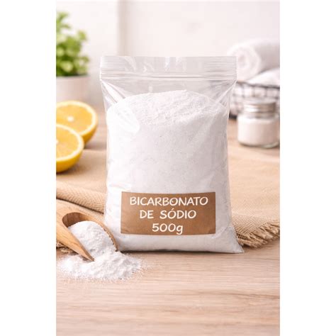 Bicarbonato De Sodio Solido - BICARBONATO DE SÓDIO - 500 gramas | Shopee Brasil