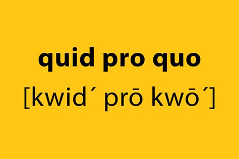 A lighter side of the Trump impeachment: The grammar of ‘quid pro quo ...
