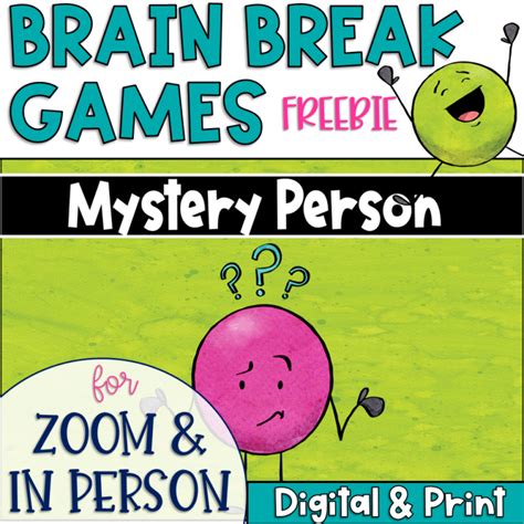 12 Brain Break Games for the Classroom and on Zoom - Enriching Young Minds & Hearts