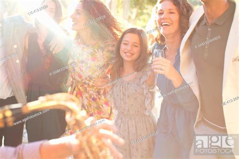 Family dancing together outdoors, Stock Photo, Picture And Royalty Free ...