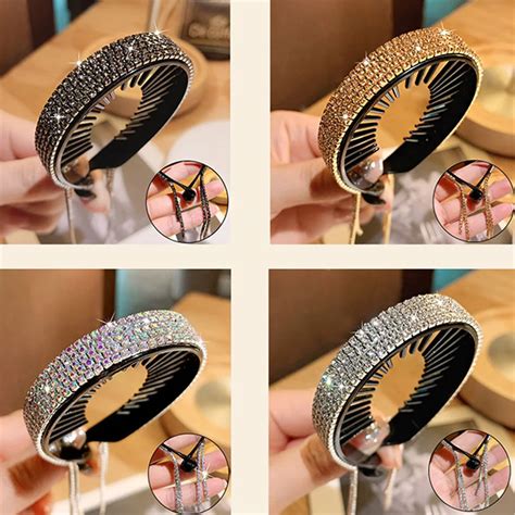 Женские заколки-крабы со стразами | AliExpress