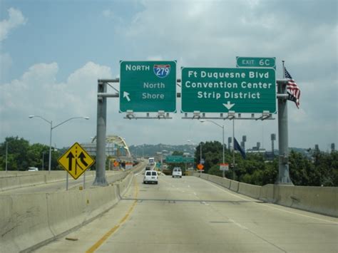 OKRoads -- Interstate 279 Pennsylvania - Northbound