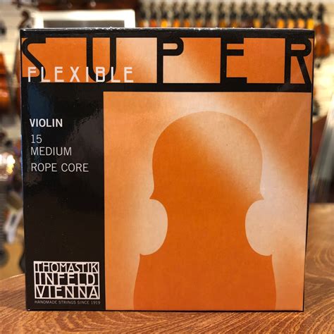 Thomastik SUPERFLEXIBLE 4/4 Violin Saiten SATZ 15 15A - Violin Musicstore