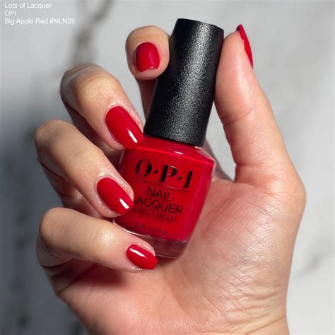 Opi Red Nail Polish Color