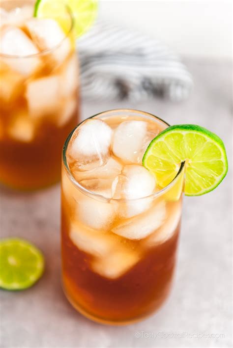 Dark and Stormy Cocktail - Tasty Cocktail Recipes