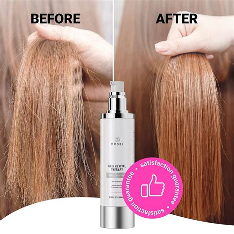 Damaged Hair Treatment Serum - Repair Split Ends, Smooth Frizz, Glossy