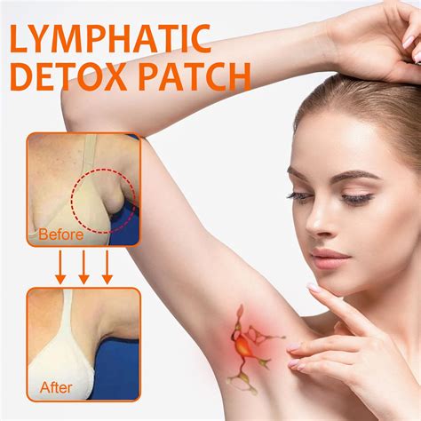 South Moon 10Pcs Lymphatic Detox Patches Accessory Mammary Lymph Patch