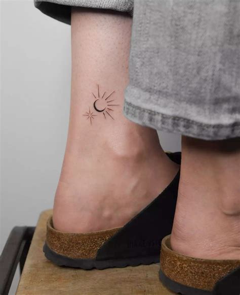 celestial sun tattoo 5