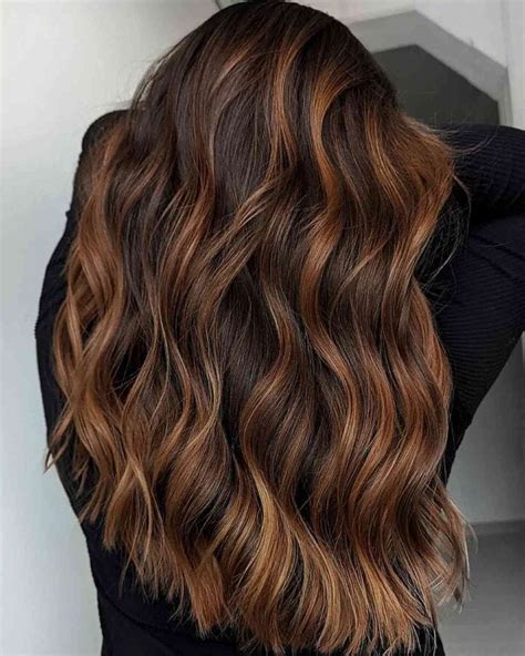 53 Lovely Dark Brown Hair with Highlights for 2024