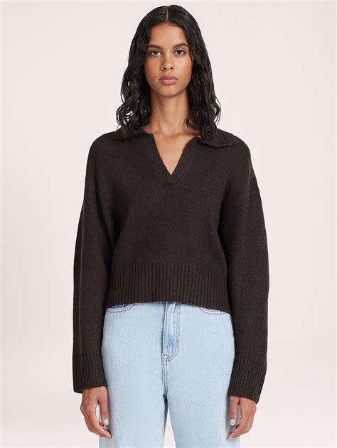 Nude Lucy Kinsley Rugby Knit Raisin | Glue Store