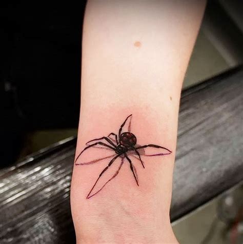 21 Temporary Cute Spider Tattoo For Women