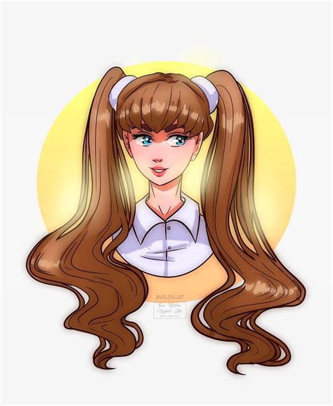 Девочка с хвостиками | Anime, Art