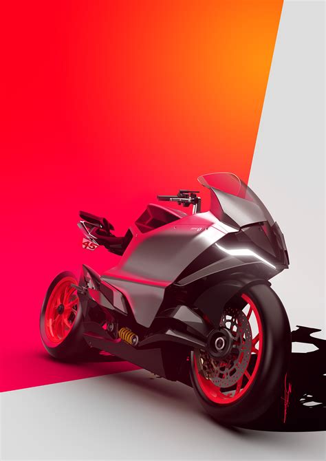 DUCATI ZERO ELECTRIC SUPERBIKE - TITANIUM RENDERS on Behance