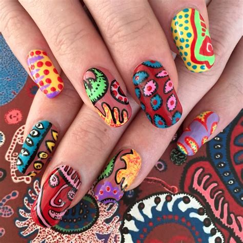 Nail Art History — когда маникюр встречается с известными абстрактными ...