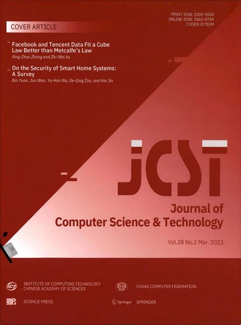 Journal of Computer Science Technolog…