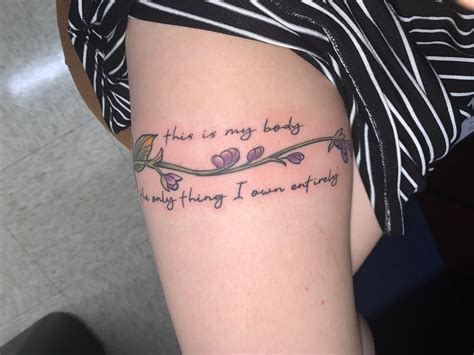 I see a tattoo on my right thigh : r/TheFrontBottoms