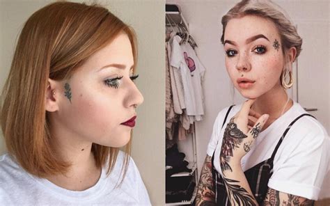 Tatuagens Para Fazer No Rosto - Teria coragem? 8 tatuagens no rosto para se inspirar