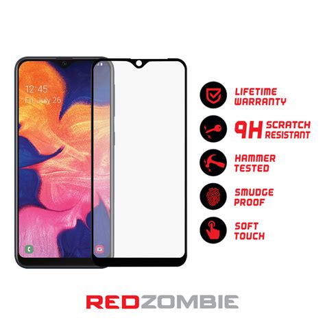 Samsung Galaxy A10e- Tempered Glass Screen Protector – Red Zombie