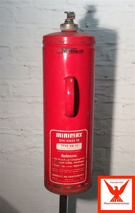PhoenixFeuerschutz: MINIMAX Typ KR 10 Bj. 1966