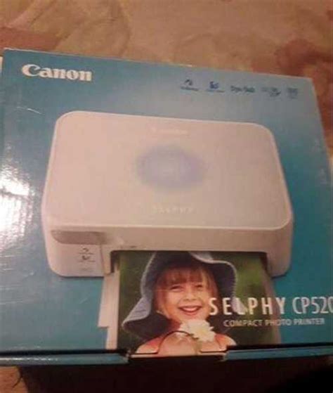 Фотопринтер canon selphy cp 520 сублимационный | Festima.Ru – частные ...
