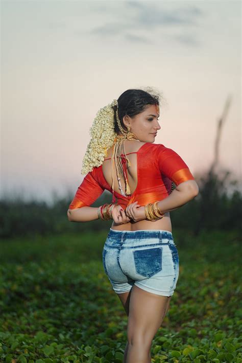 Resmi R Nair As a Sensual Indian Bride Photoshoot High Quality