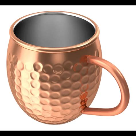 Copo Para Moscow Mule - Copo Moscow Mule 450ml - Rose Gold Elegante