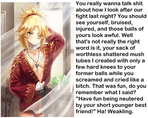 Ballbusting Anime Captions Vol 12 : r/ballbustingcaptions